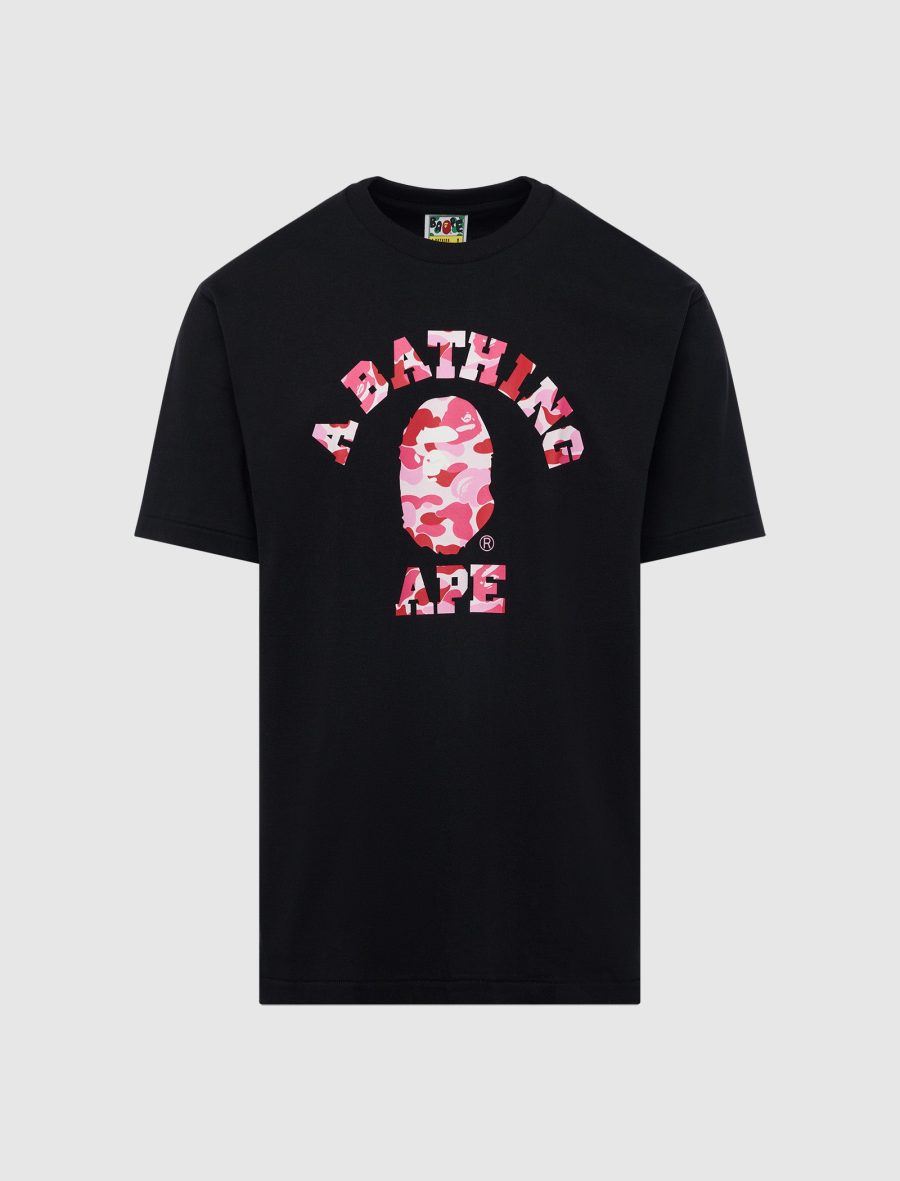 BAPE CAMO COLLEGE TEE SK-1