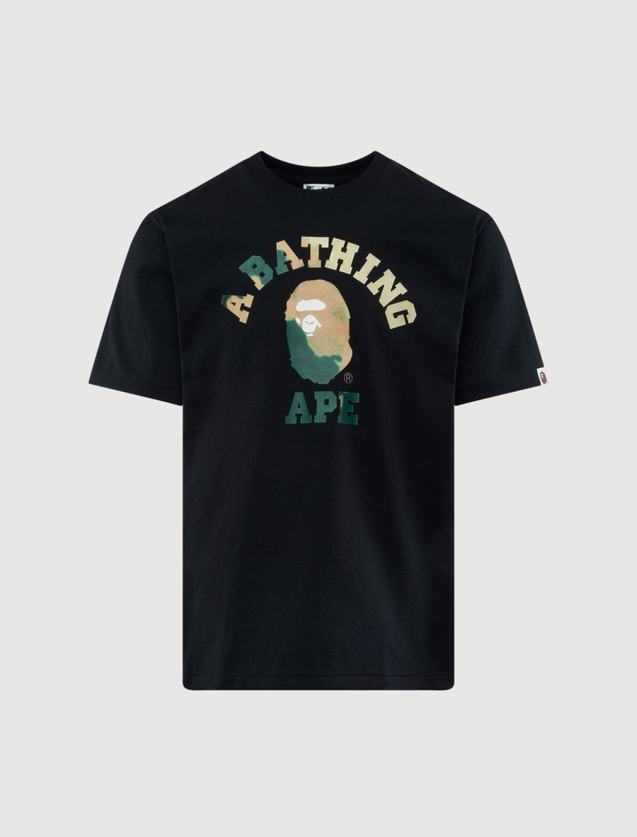BAPE TIE DYE COLLEGE TEE