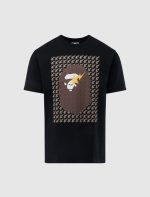 BAPE HOUNDSTOOTH APE TEE