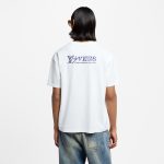 LV EMBELLISHED GRAPHIC COTTON T-SHIRT