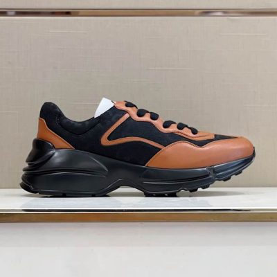 Gucci Rhyton Black Brown Sneakers – GCC193