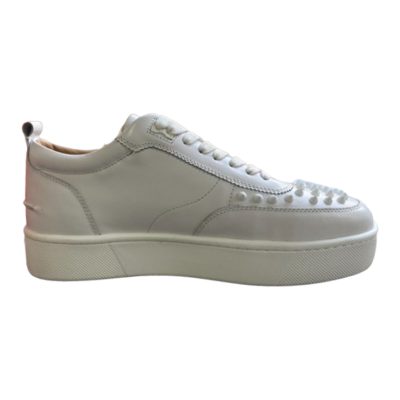 Christian Louboutin Happyrui Spikes White Sneaker – CLS038