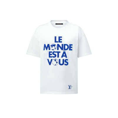 LV GRAPHIC COTTON T-SHIRT