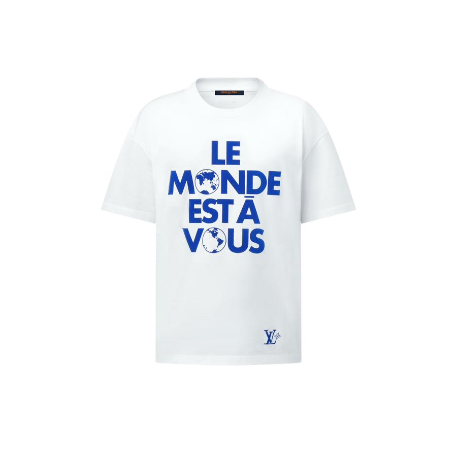 LV GRAPHIC COTTON T-SHIRT