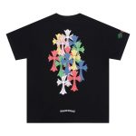 CHROME HEARTS BLACK WHITE T-SHIRT-4