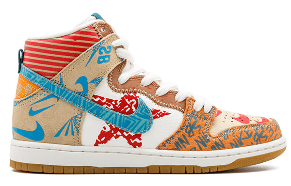 Nike x Thomas Campbell SB Dunk High ‘What The’