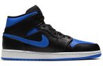 Air Jordan 1 Mid ‘Black Hyper Royal’