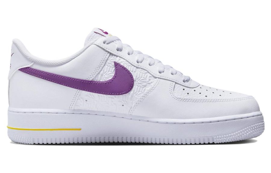 Nike Air Force 1 ’07 ‘Embossed Hoops – Lakers’