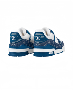 LOUIS VUITTON TRAINER MONOGRAM DENIM WHITE BLUE – LVS006