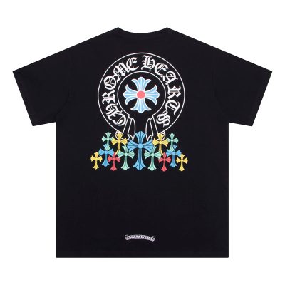 CHROME HEARTS BLACK WHITE T-SHIRT-2