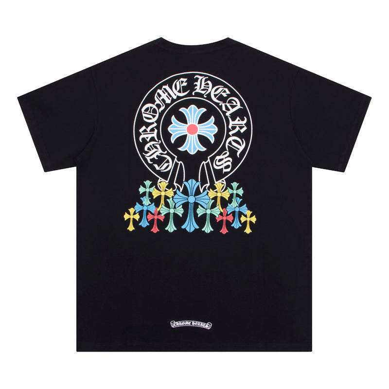 CHROME HEARTS BLACK WHITE T-SHIRT-2