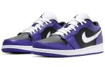 Air Jordan 1 Low ‘Court Purple Black’