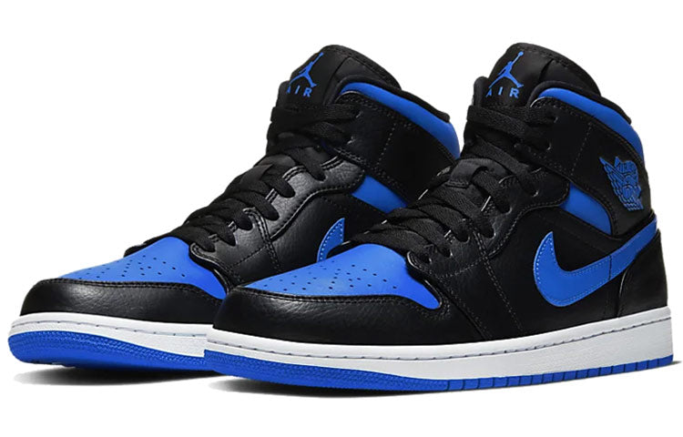 Air Jordan 1 Mid ‘Black Hyper Royal’