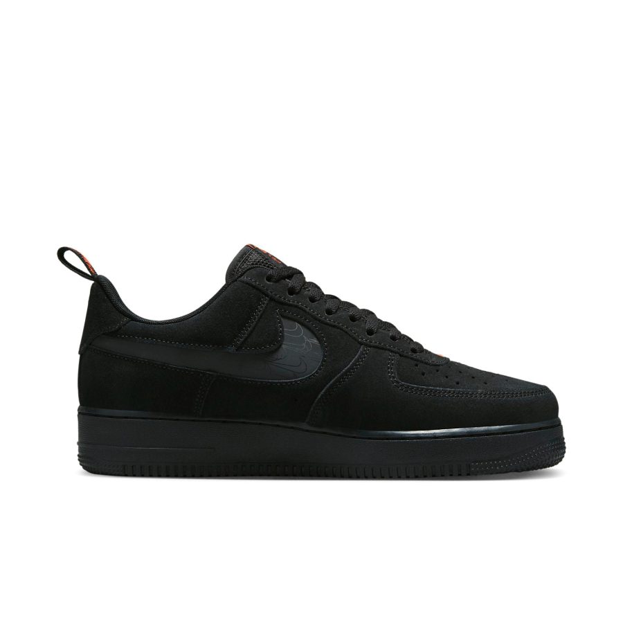 Nike Air Force 1 Low ’07 LV8 ‘Multi-Swoosh Black Crimson’