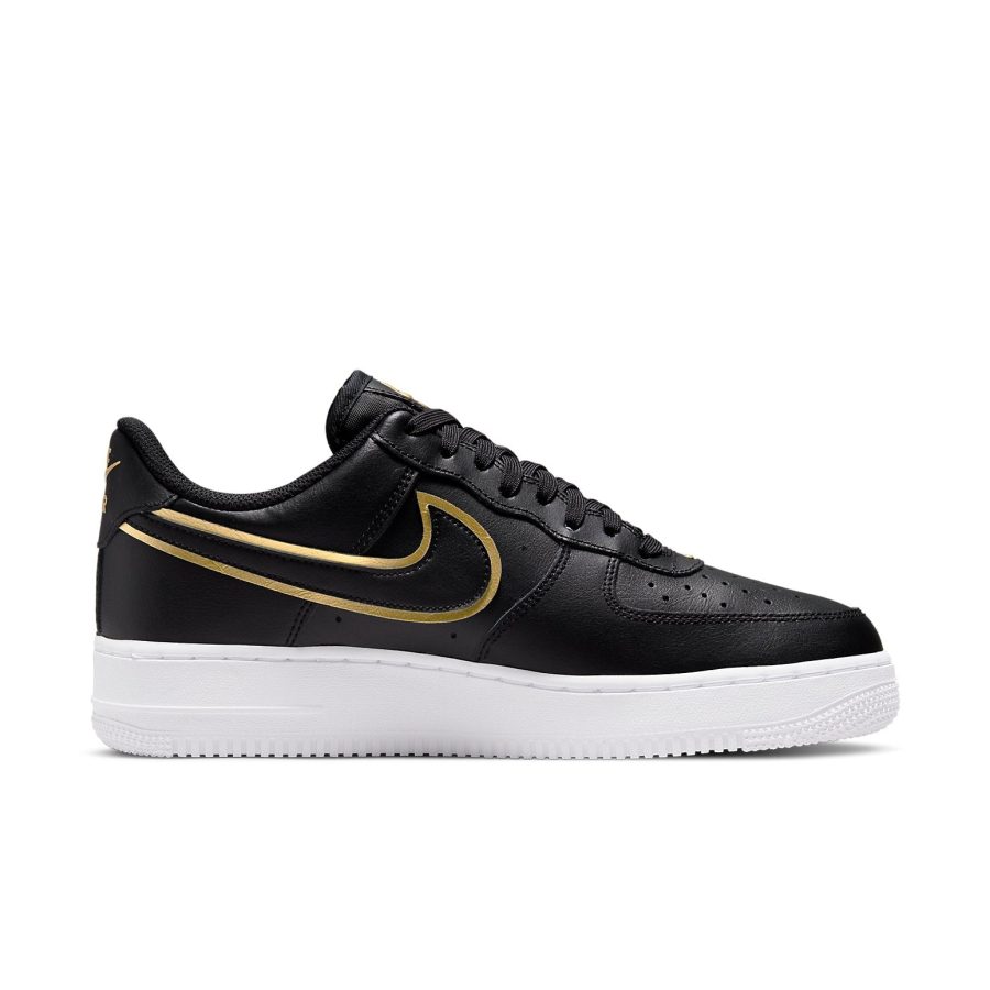 Nike Air Force 1 ’07 LV8 ‘Metallic Swoosh Pack – Black’