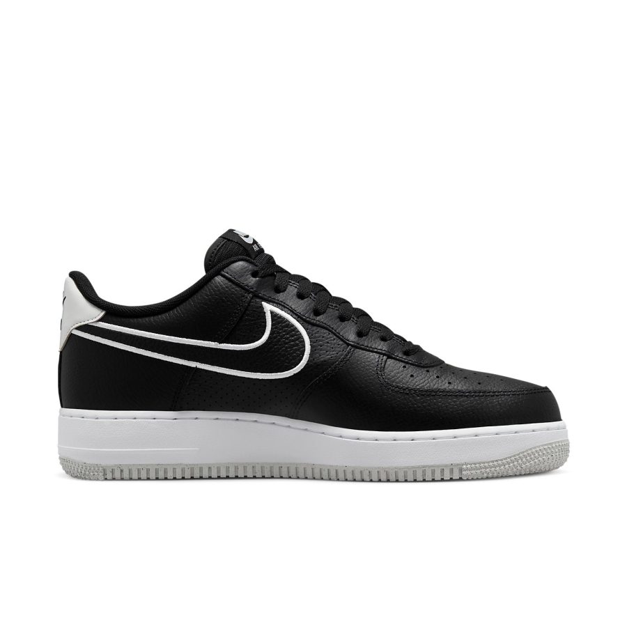 Nike Air Force 1 ’07 ‘Embroidered Swoosh – Black’