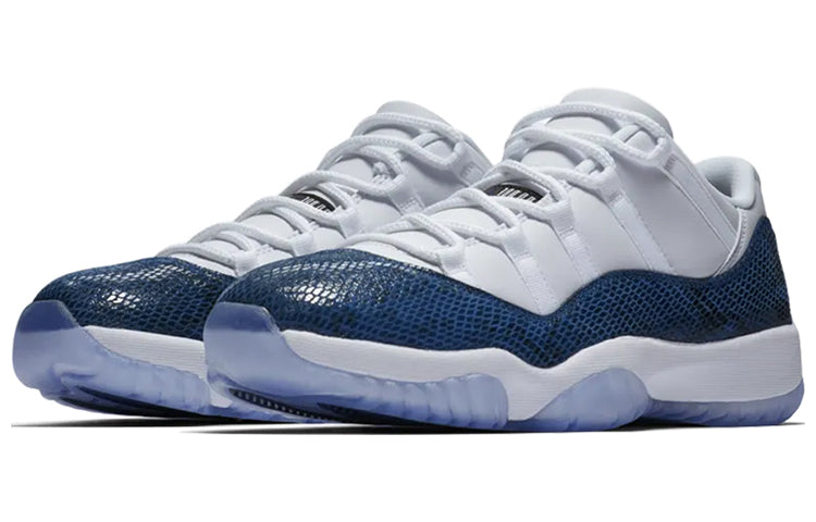 Air Jordan 11 Retro Low ‘Navy Snakeskin’