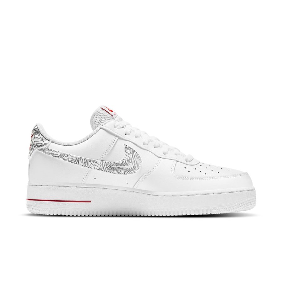 Nike Air Force 1 Low ‘Topography Pack – White University Red’