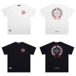 CHROME HEARTS BLACK WHITE T-SHIRT-12