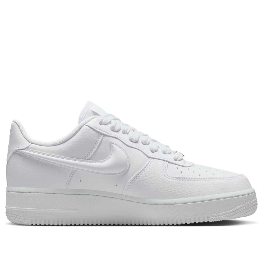 Nike Air Force 1 Low ’07 Next Nature ‘Triple White Bulbous Swoosh’