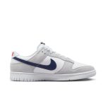 Nike Dunk Low ‘Mini Swoosh – White Grey Navy Aqua’