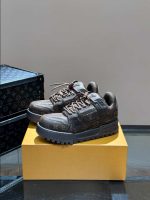 LOUIS VUITTON Maxi Trainers Ebony Black Sneaker – LVS202