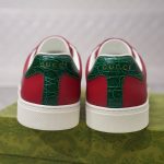 Gucci Ace Rosso Ancora Red Nylon Sneakers – GCC215
