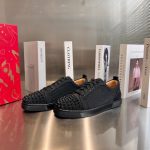 Christian Louboutin Vieira 2 Orlato Black Sneaker – CLS036