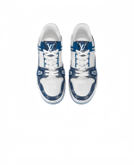LOUIS VUITTON TRAINER MONOGRAM DENIM WHITE BLUE – LVS006