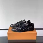 LV x TM LV TRAINER SNEAKER IN BLACK – LVS220