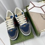 Gucci Screener Grey Suede Sneakers – GCC206