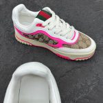 Gucci Wmns Re-Web Sneaker ‘GG Canvas – Beige Fuchsia’ – GCC156