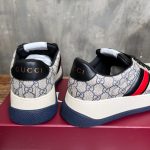 Gucci Screener Web Beige and Blue Sneaker – GCC171