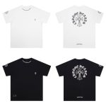 CHROME HEARTS BLACK WHITE T-SHIRT-1