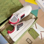 Gucci Basket White And Red Sneakers – GCC219