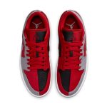 Air Jordan 1 Low SE ‘Split – Gym Red Cement Grey’