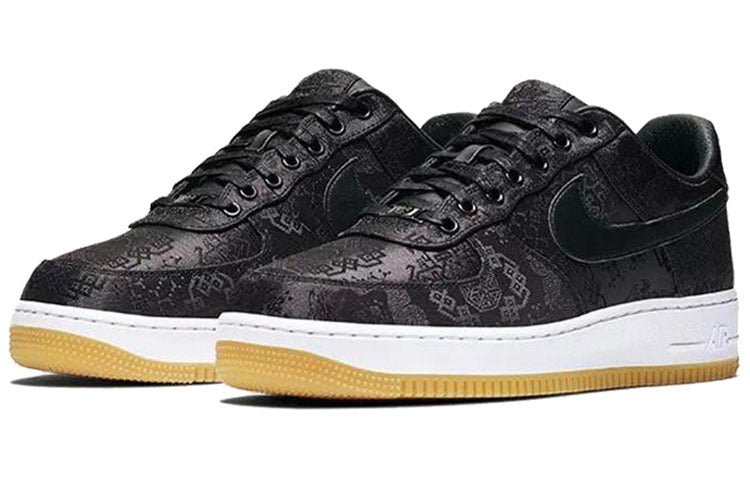 Nike x Fragment Design x CLOT Air Force 1 ‘Black Silk’