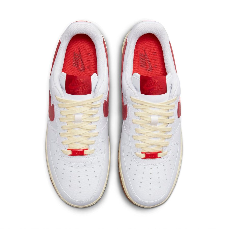 Nike Air Force 1 ’07 ‘White Red Gum’