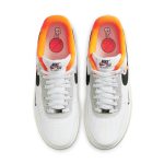 Nike Air Force 1 ’07 LV8 ‘Hoops Pack – White Total Orange’