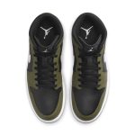Air Jordan 1 Mid ‘Black Medium Olive’