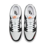 Nike Dunk Low ‘Black Total Orange Mini Swoosh’