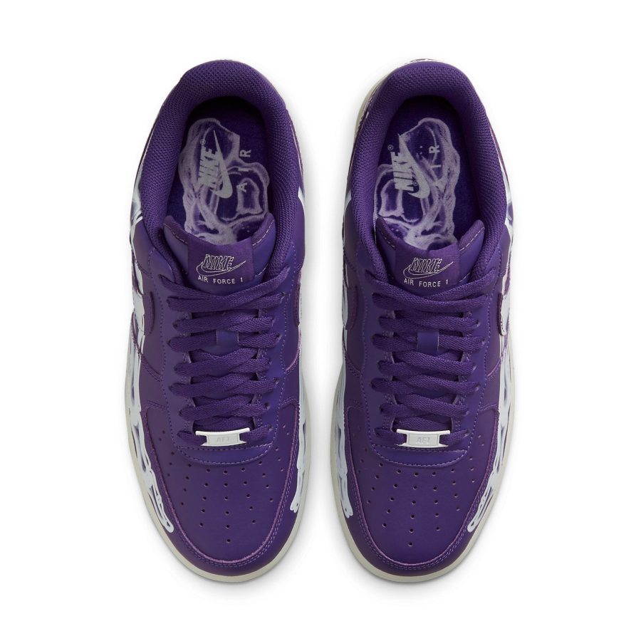 Nike Air Force 1 Low ‘Purple Skeleton’
