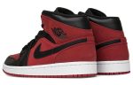 Air Jordan 1 Mid ‘Reverse Banned Gym Red Black’