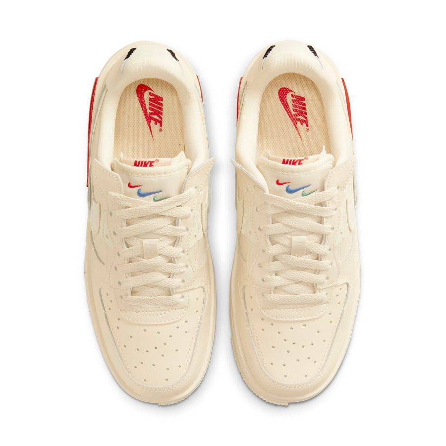 Nike Air Force 1 Fontanka ‘Pearl White University Red’