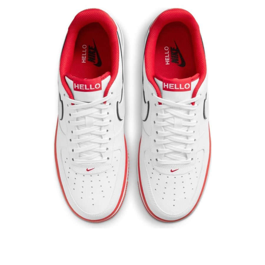 Nike x Urbanstar Air Force 1 ’07 LX ‘HELLO Pack – White University Red’