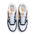 Nike Air Force 1 ’07 ‘Embossed Hoops – Dark Obsidian’