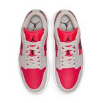 Air Jordan 1 Low ‘Light Iron Ore Siren Red’