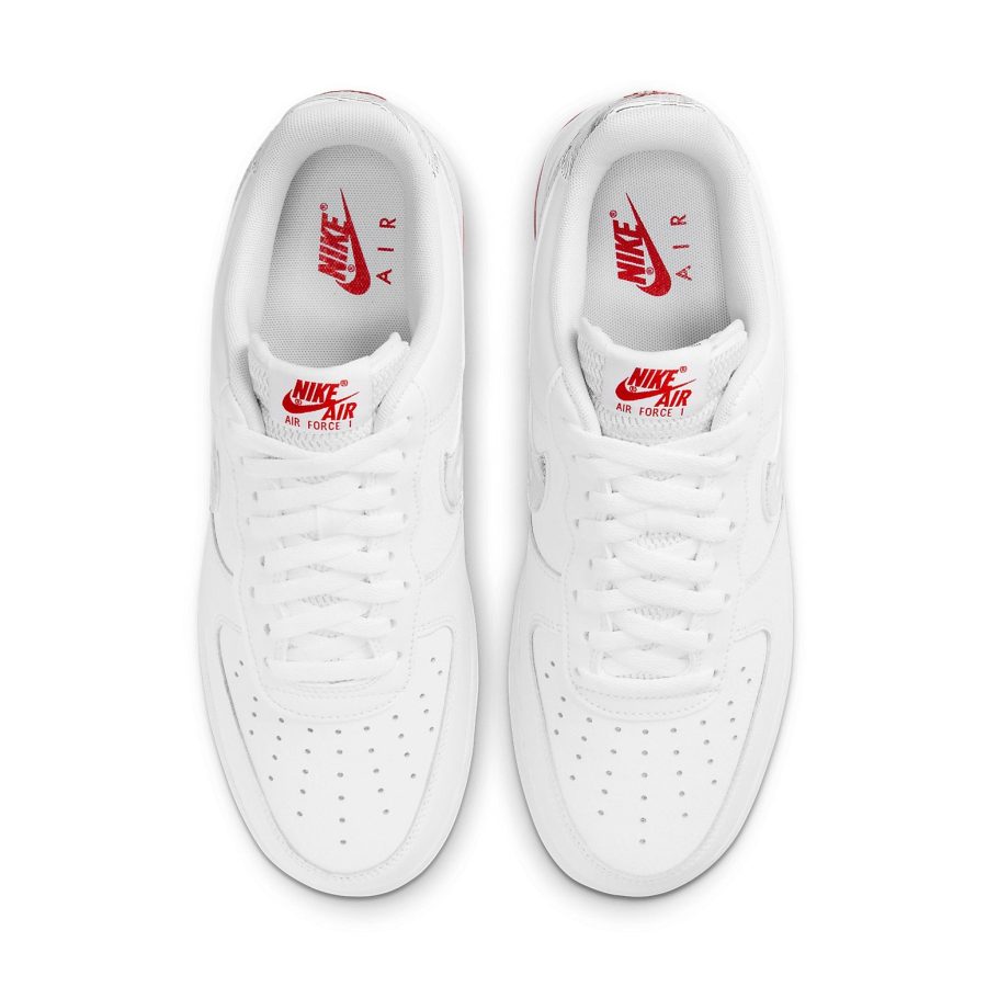 Nike Air Force 1 Low ‘Topography Pack – White University Red’