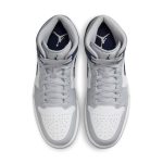 Air Jordan 1 Mid ‘Wolf Grey Midnight Navy’