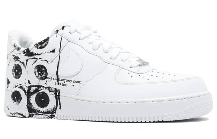 Nike x Supreme x COMME des GARCONS Air Force 1 Low ‘Eyes’